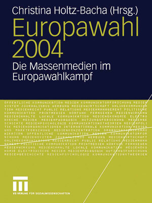 cover image of Europawahl 2004